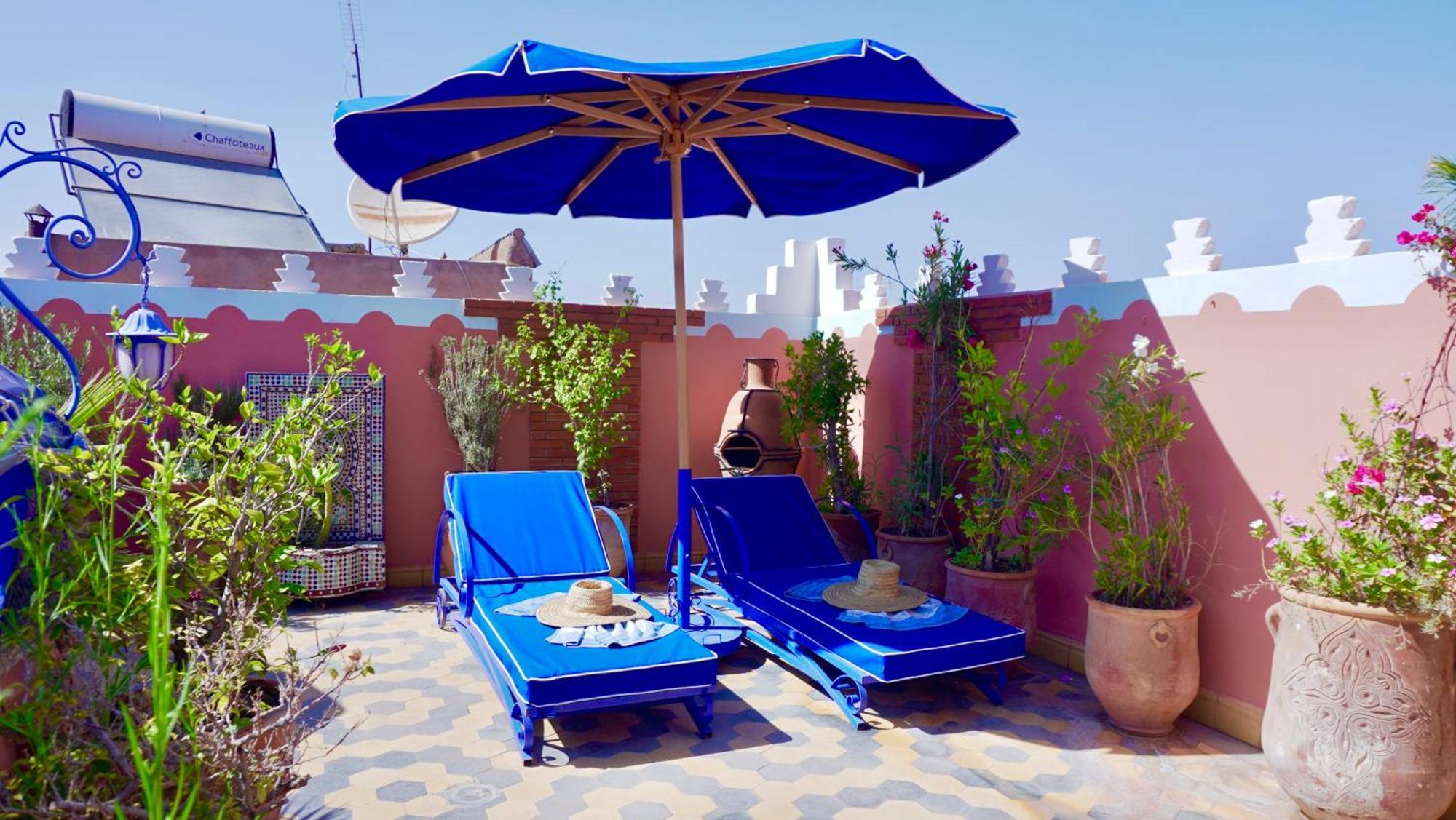 Riad Bleu Du Sud Marraquexe Exterior foto